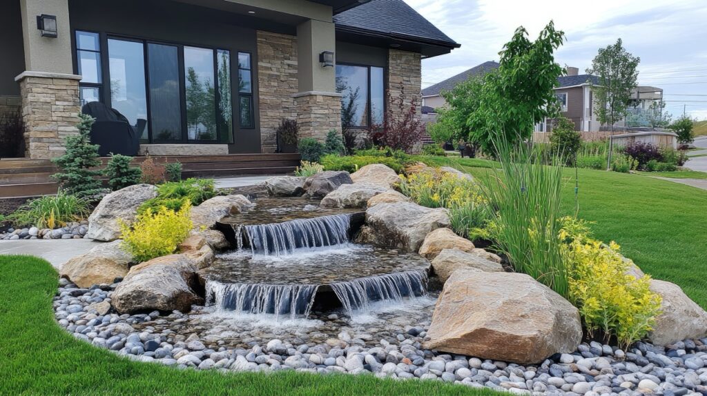 water feature installation options 4s