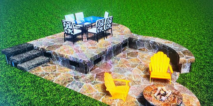 Custom landscape design in Gilmer, TX