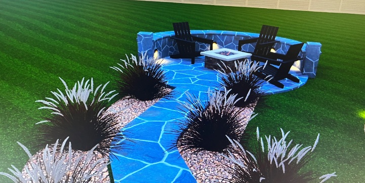 Outdoor landscape design services in Gilmer, TX